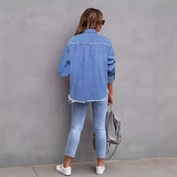 Odette | Women's Pockets Casual Denim Jacket