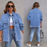 Odette | Women's Pockets Casual Denim Jacket