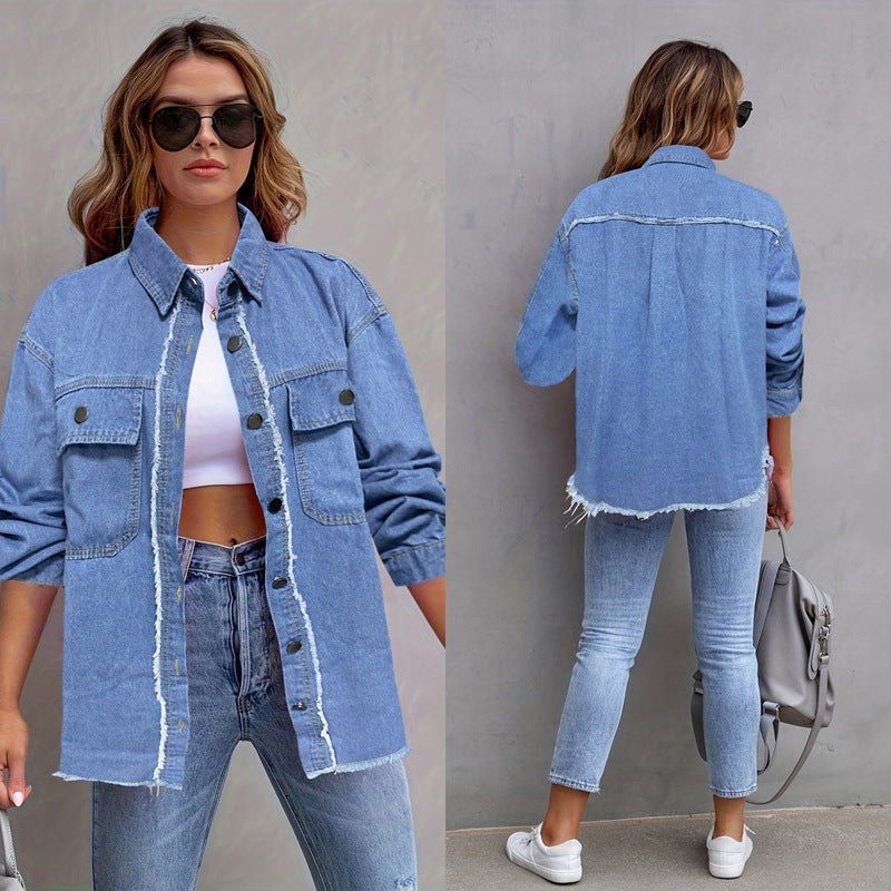 Odette | Women's Pockets Casual Denim Jacket