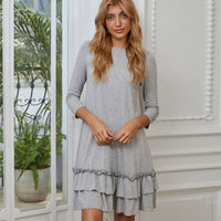 Olenka | Women's Drawstring Ruffle Top