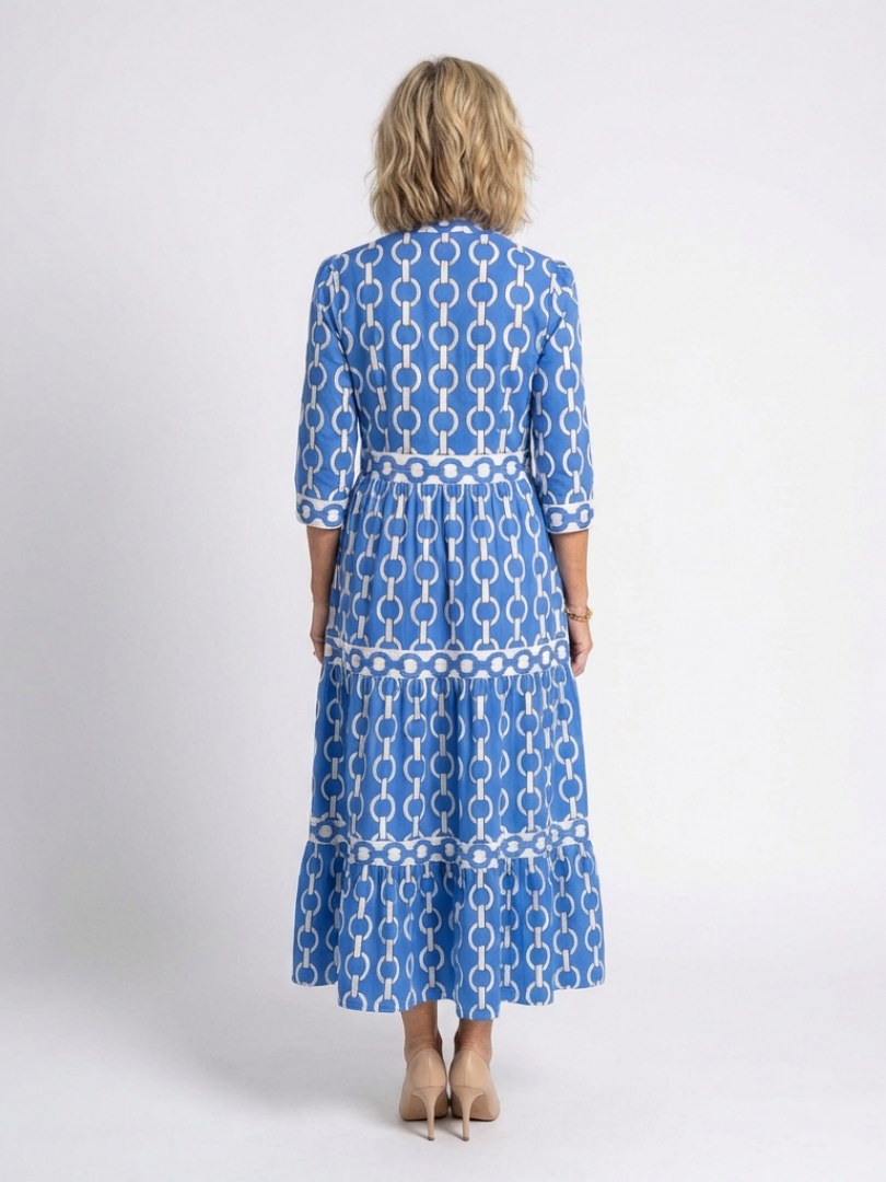 Olwen | Women's 3/4 Sleeve Midi Sundress