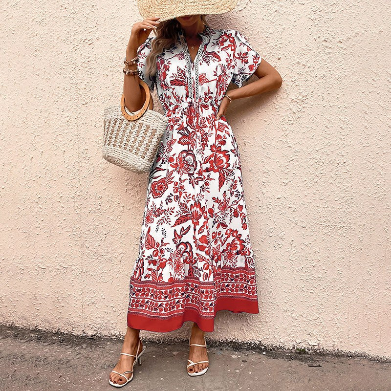 Ondina | Women's Tailored Floral Maxi Dress