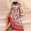 Ondina | Women's Tailored Floral Maxi Dress