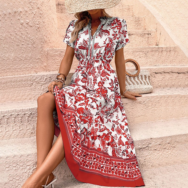 Ondina | Women's Tailored Floral Maxi Dress