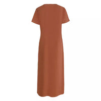 Ophelia | Women's Maxi Dress in Orange