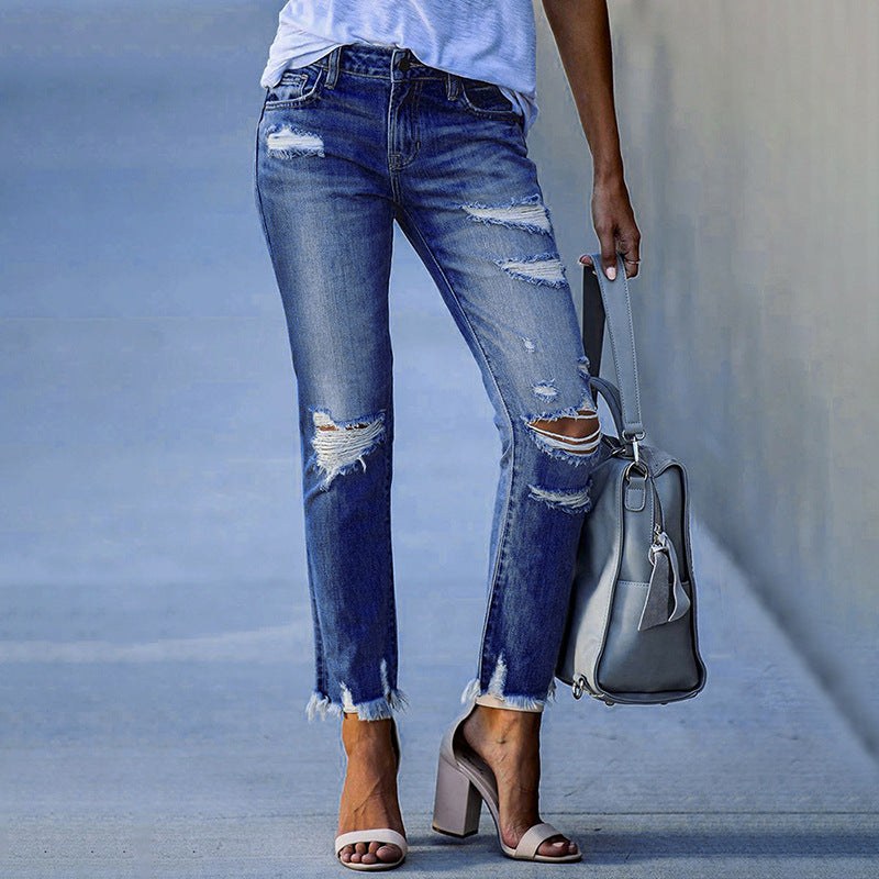 Orchidea | Women's Jeans in Dark Blue