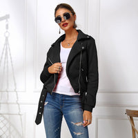 Orelia | Women's Zip Pockets Jacket in Black