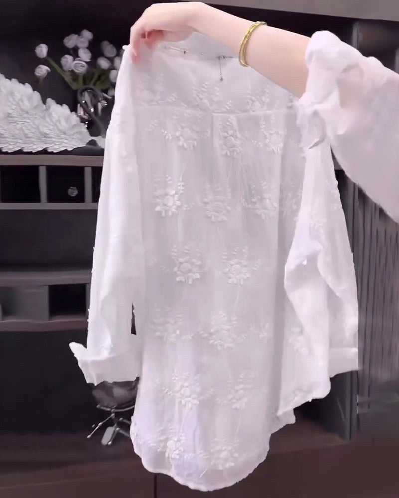 Orsola | Women's Floral Embroidered Blouse