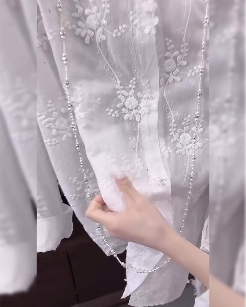 Orsola | Women's Floral Embroidered Blouse