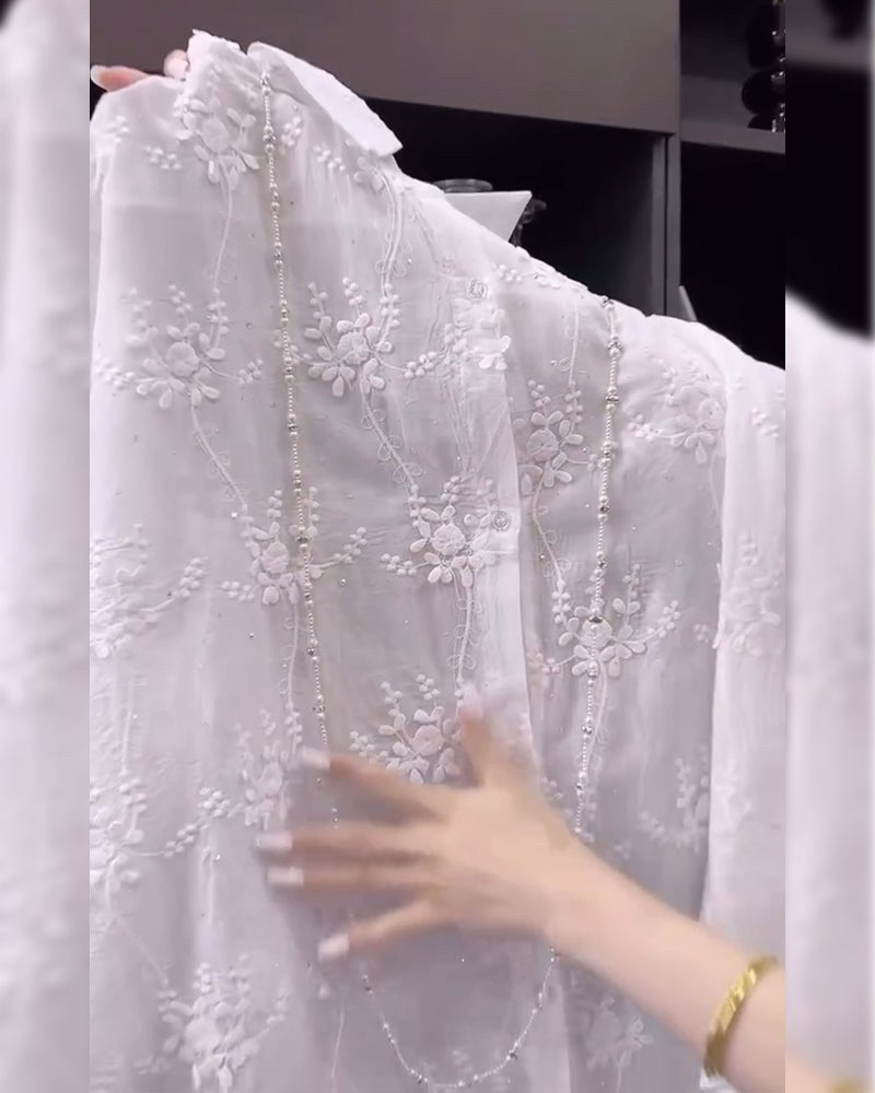 Orsola | Women's Floral Embroidered Blouse