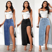 Ottilie | Women's Slit Casual Jeans