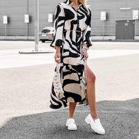 Pandora | Women's Waist Belt Belted Fashionable Shirt Dress