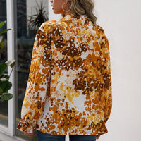 Pascaline | Women's Floral Elegant Blouse in Yellow