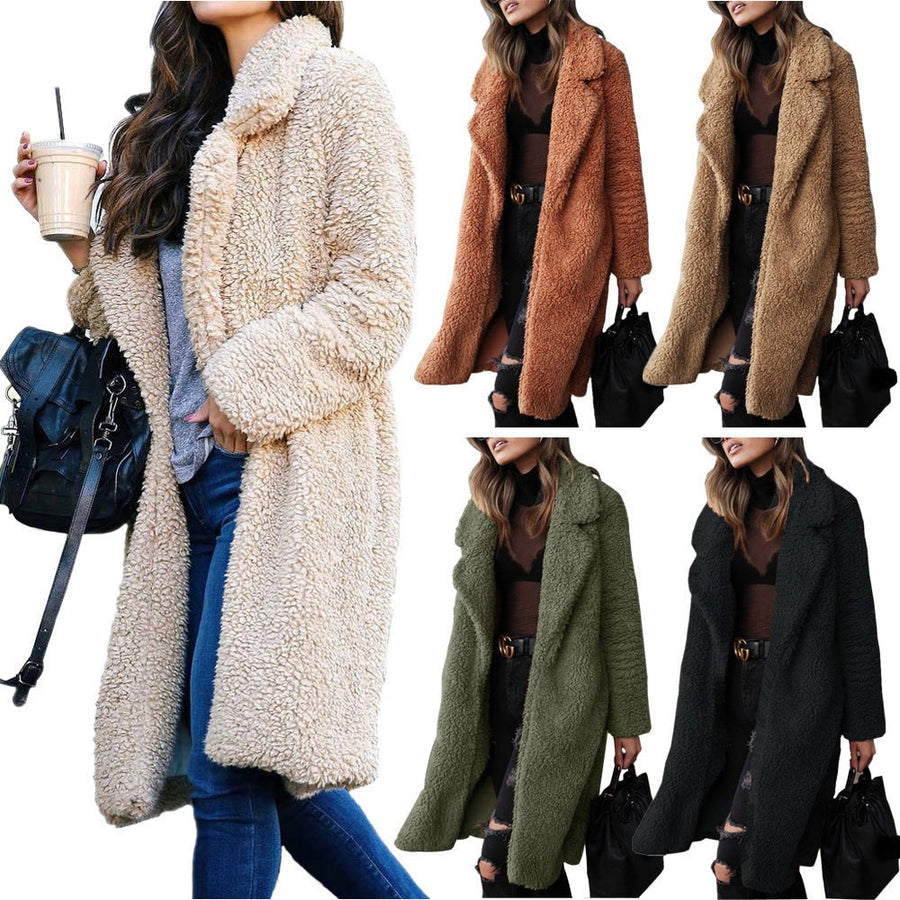 Patience | Women's Cozy Fleece Coat – Fleece Jacket