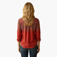 Pauline | Women's Long Sleeve Paisley Blouse