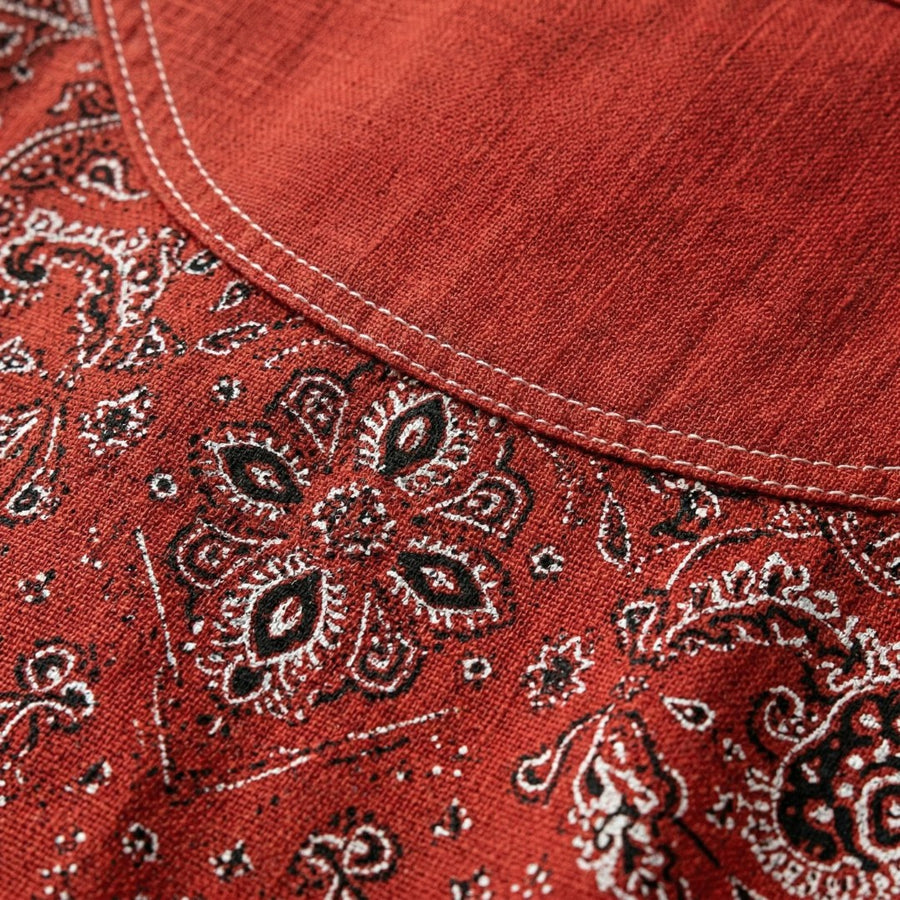 Pauline | Women's Long Sleeve Paisley Blouse