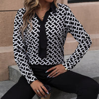 Penelope | Women's Elegant Modern Blouse in Black