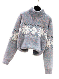 Peony | Women's Cozy Sweater in Blue