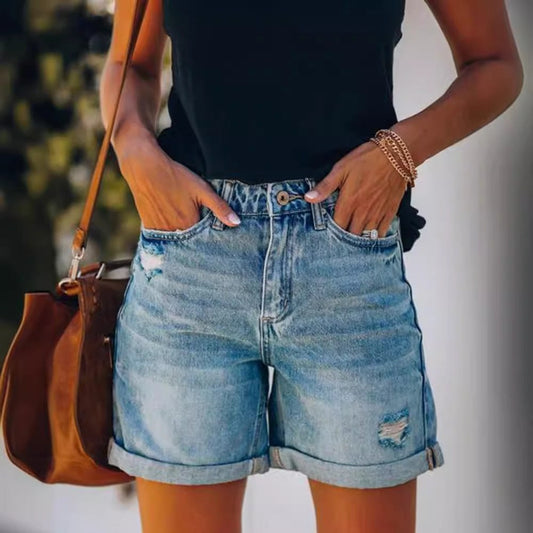 Perdita | Women's Fashionable Casual Shorts in Light
