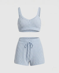 Perlita | Women's Comfortable Shorts in Sky Blue