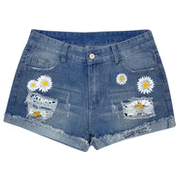 Petra | Women's Casual Shorts in Blue