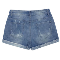 Petra | Women's Casual Shorts in Blue