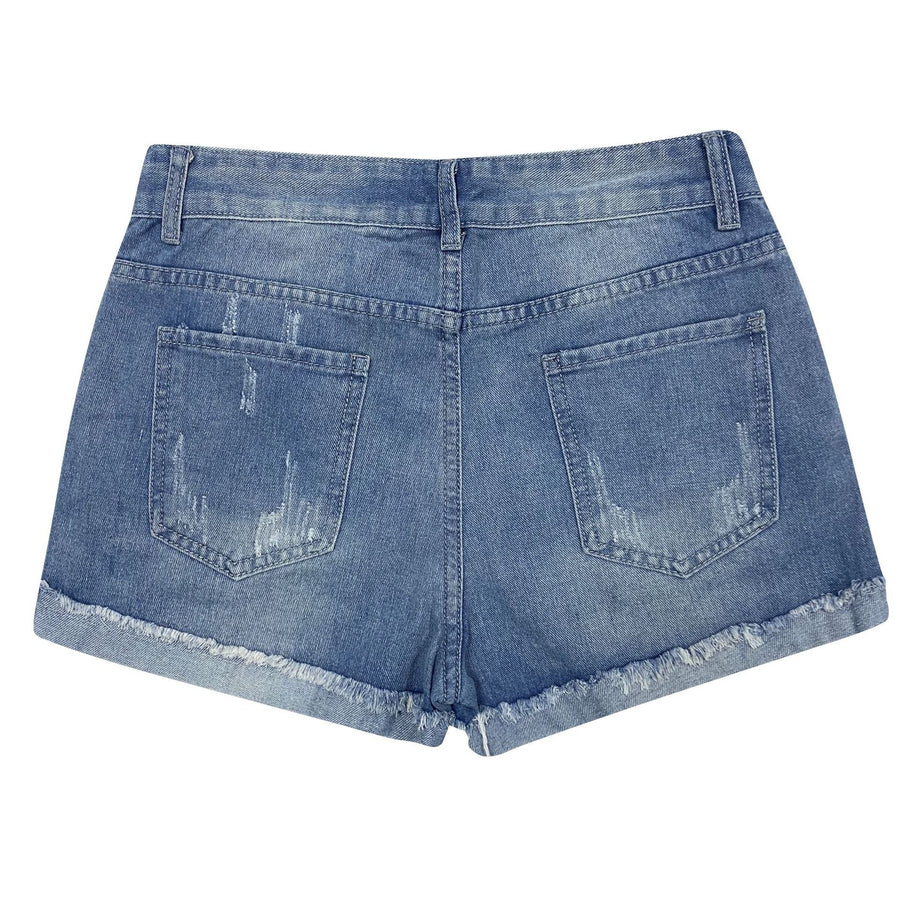 Petra | Women's Casual Shorts in Blue