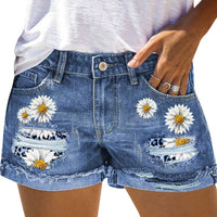 Petra | Women's Casual Shorts in Blue