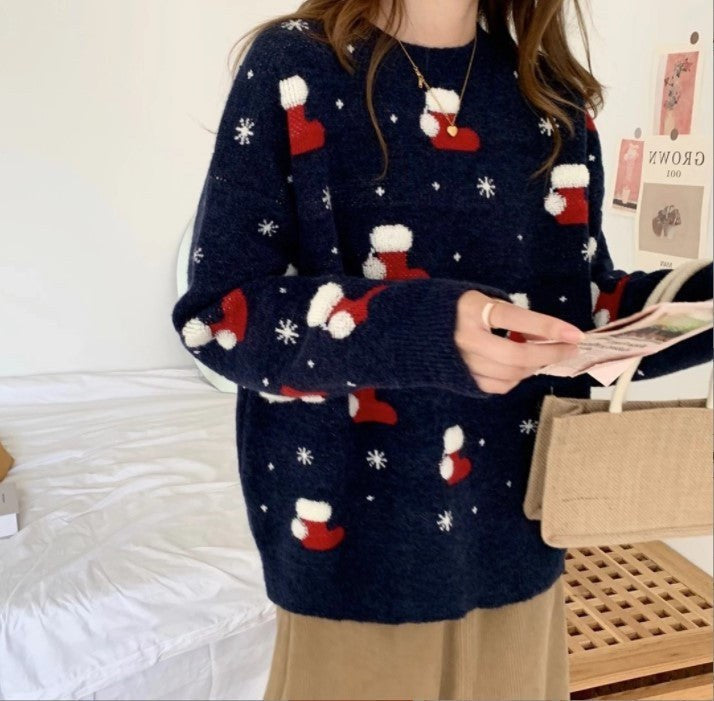 Petra | Women's Cozy Sweater in Black