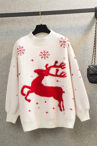 Petronella | Women's Cozy Sweater in White