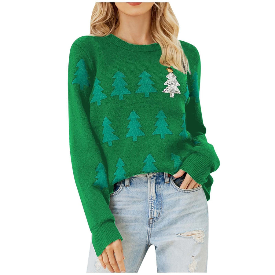 Phaedra | Women's Cozy Sweater in Green