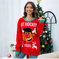 Phoebe | Women's Cozy Sweater in Red