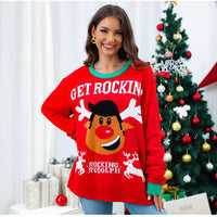 Phoebe | Women's Cozy Sweater in Red