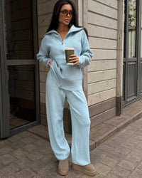 Phyllida | Women's Cozy Sweater in Sky Blue