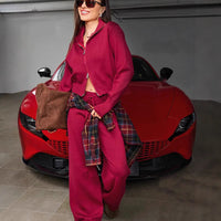 Pilar | Women's Cozy Hooded Knit Pants – Dress Pants