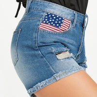 Piper | Women's Fashionable Shorts in Blue