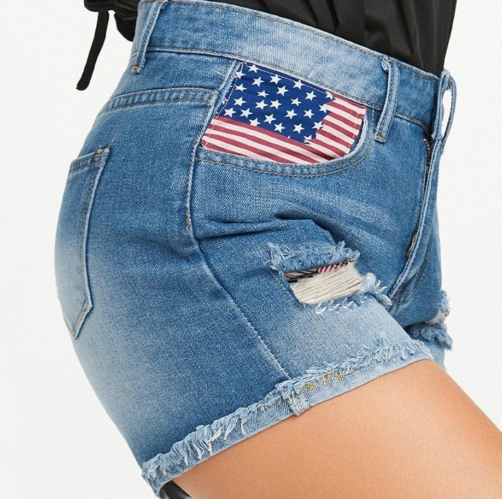 Piper | Women's Fashionable Shorts in Blue