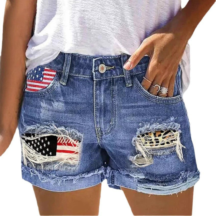Piper | Women's Fashionable Shorts in Blue