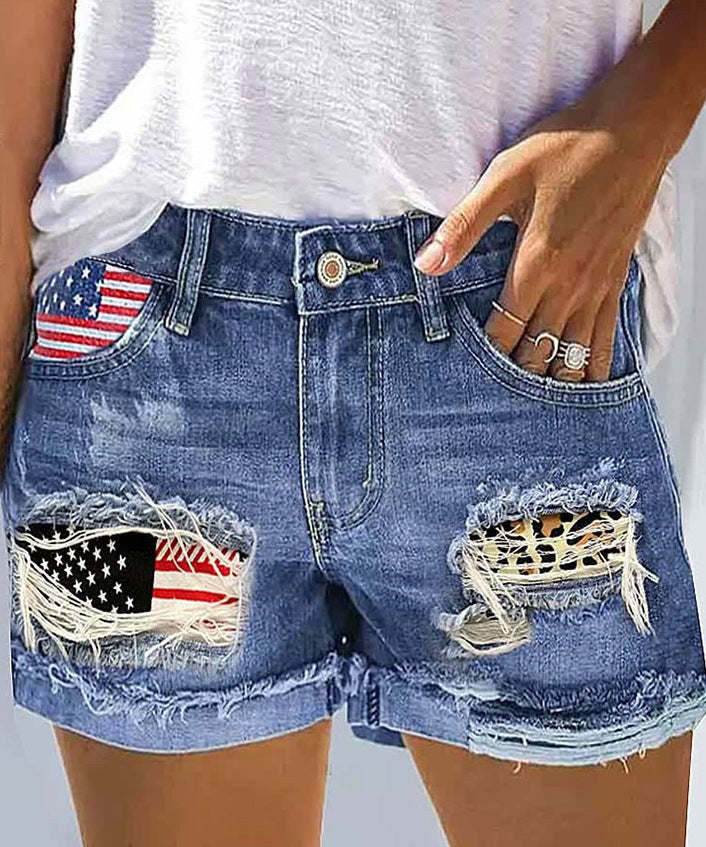 Piper | Women's Fashionable Shorts in Blue