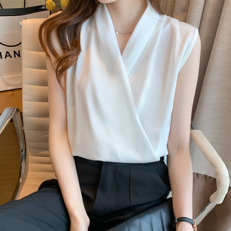 Placidie | Women's Elegant Blouse in White