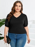 Polly | Women's V-Shaped Neckline Blouse