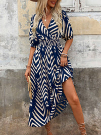 Portia | Women's Geometric Print Boho Dress