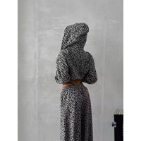 Praxedes | Women's Two-Piece Set in Leopard