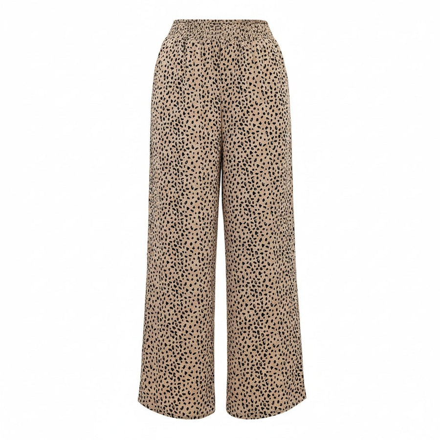 Prospera | Women's Elastic Waist Pants – Dress Pants in Khaki