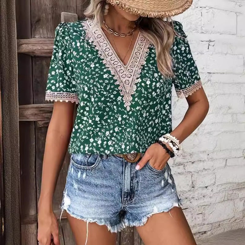 Prudentia | Women's Floral Blouse
