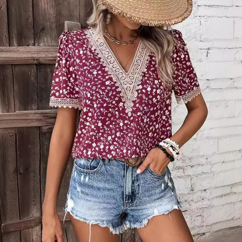 Prudentia | Women's Floral Blouse