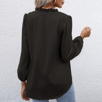 Querida | Women's Textured Elegant Blouse