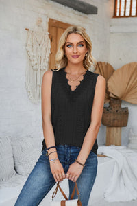 Quintessa | Women's Sleeveless Lace Top