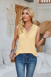 Quintessa | Women's Sleeveless Lace Top