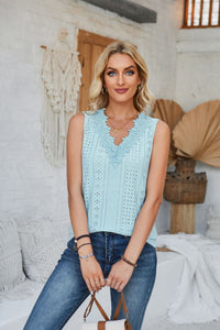 Quintessa | Women's Sleeveless Lace Top
